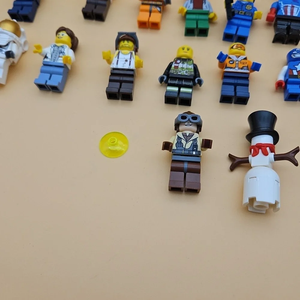 Lot Of 38 Lego Minifigures Minifigs Collection Spiderman Star Wars Minecraft